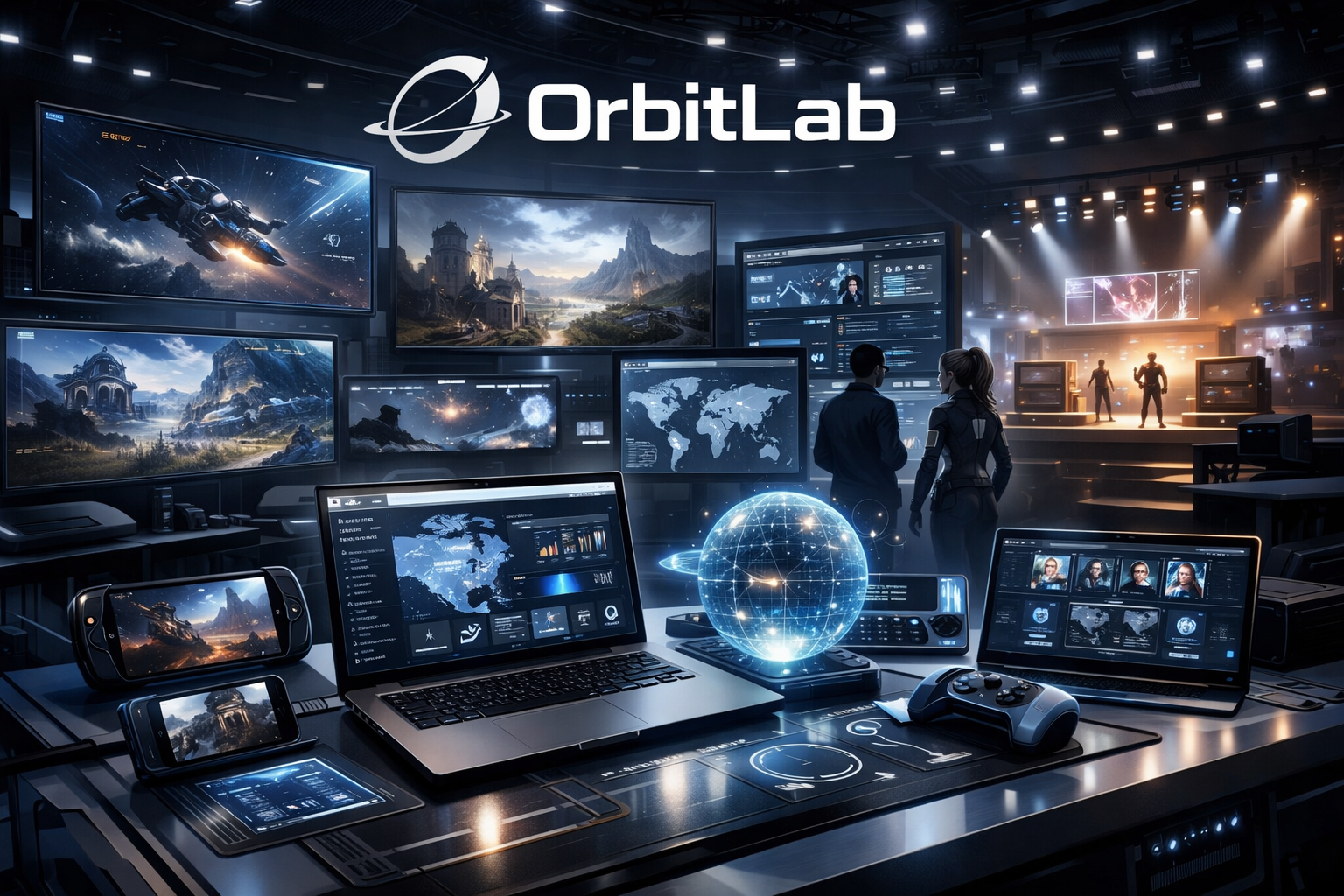 OrbitLab Loop sketch visual